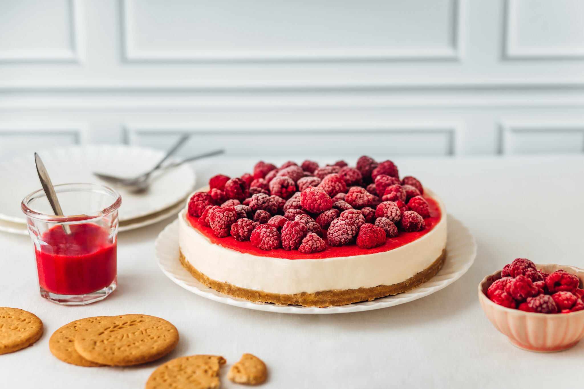 recette-de-cheesecake-aux-framboises