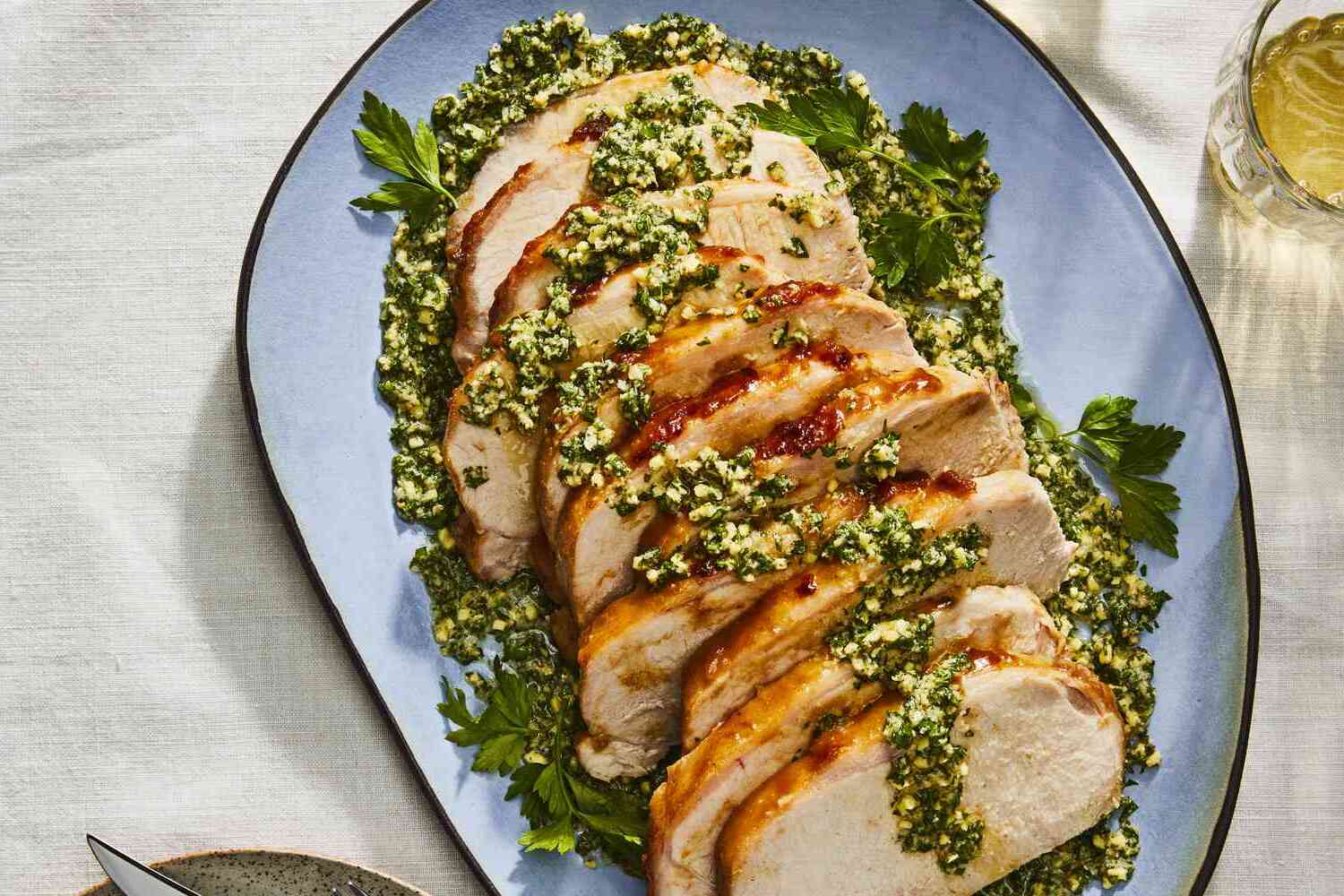 recette-de-porc-frit-avec-sauce-au-persil