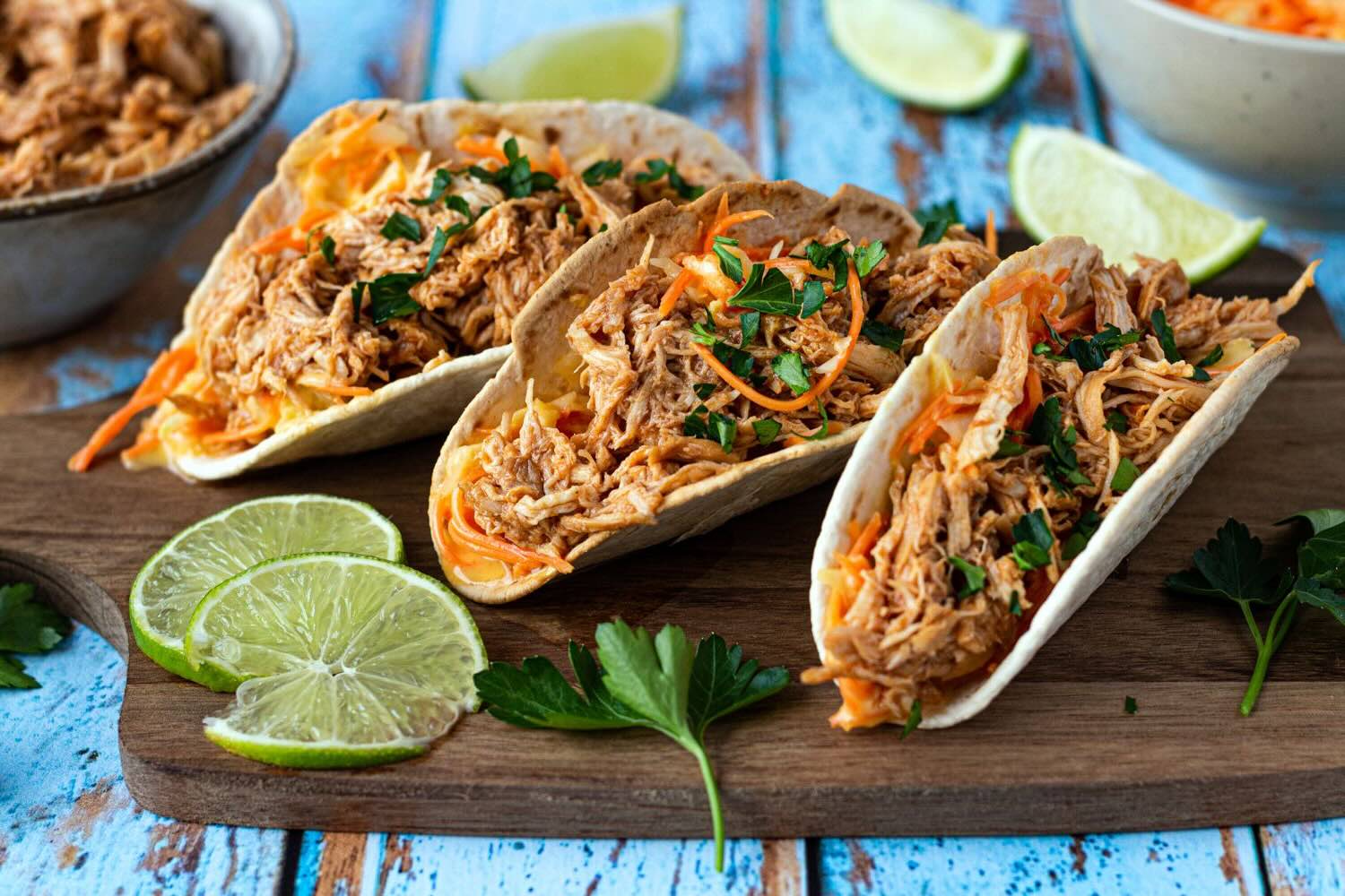recette-de-poulet-effiloche